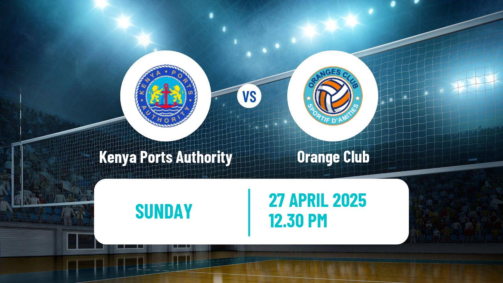 Volleyball African Club Championship Volleyball Kenya Ports Authority - Orange Club