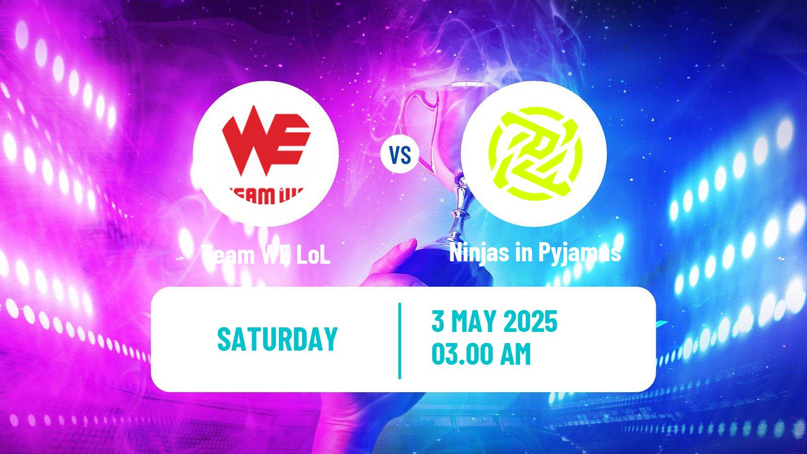 Esports League Of Legends Lpl Team WE - Ninjas in Pyjamas