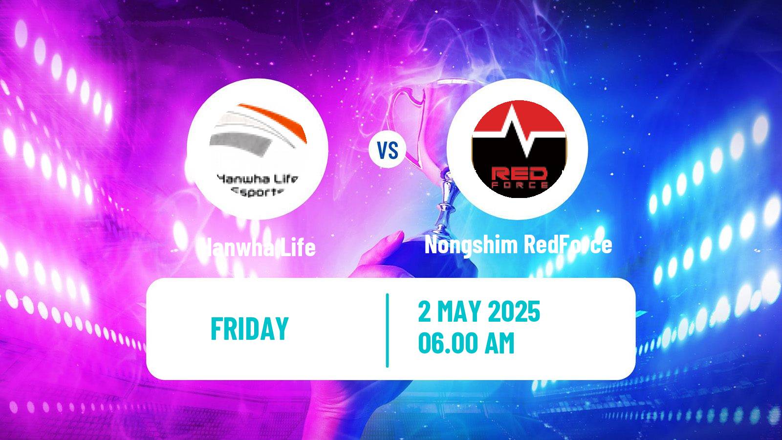 Esports League Of Legends Lck Hanwha Life - Nongshim RedForce