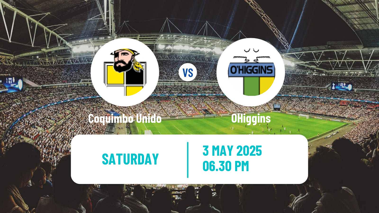Soccer Chilean Primera Division Coquimbo Unido - OHiggins