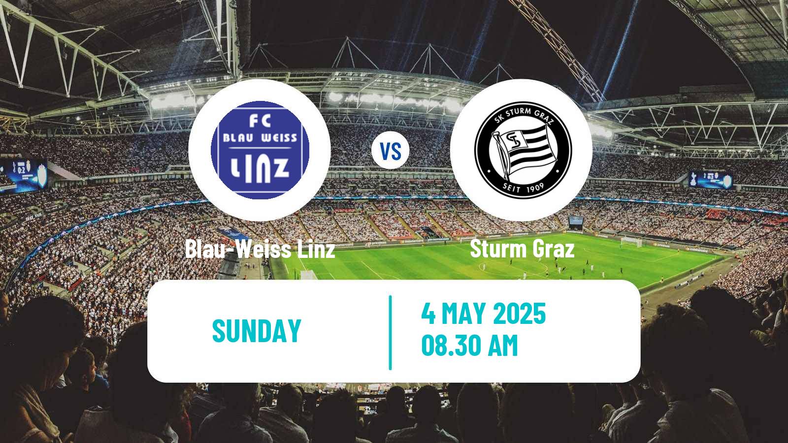 Soccer Austrian Bundesliga Blau-Weiss Linz - Sturm Graz