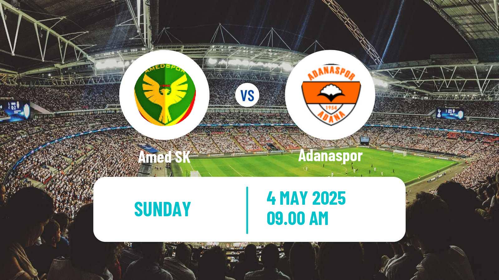 Soccer Turkish First League Amed SK - Adanaspor