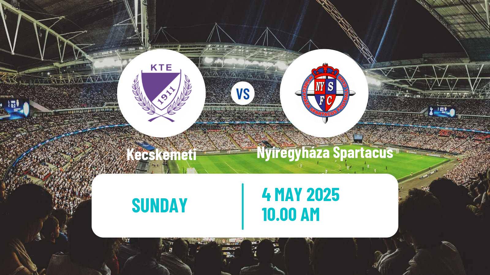 Soccer Hungarian NB I Kecskemeti - Nyíregyháza Spartacus