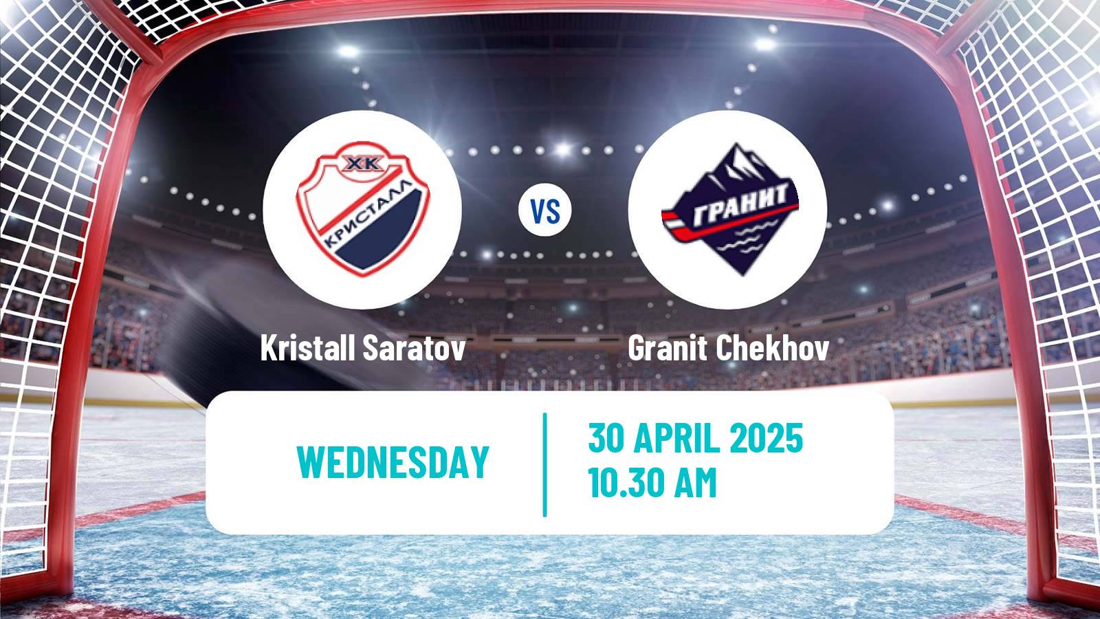 Hockey NMHL Kristall Saratov - Granit Chekhov