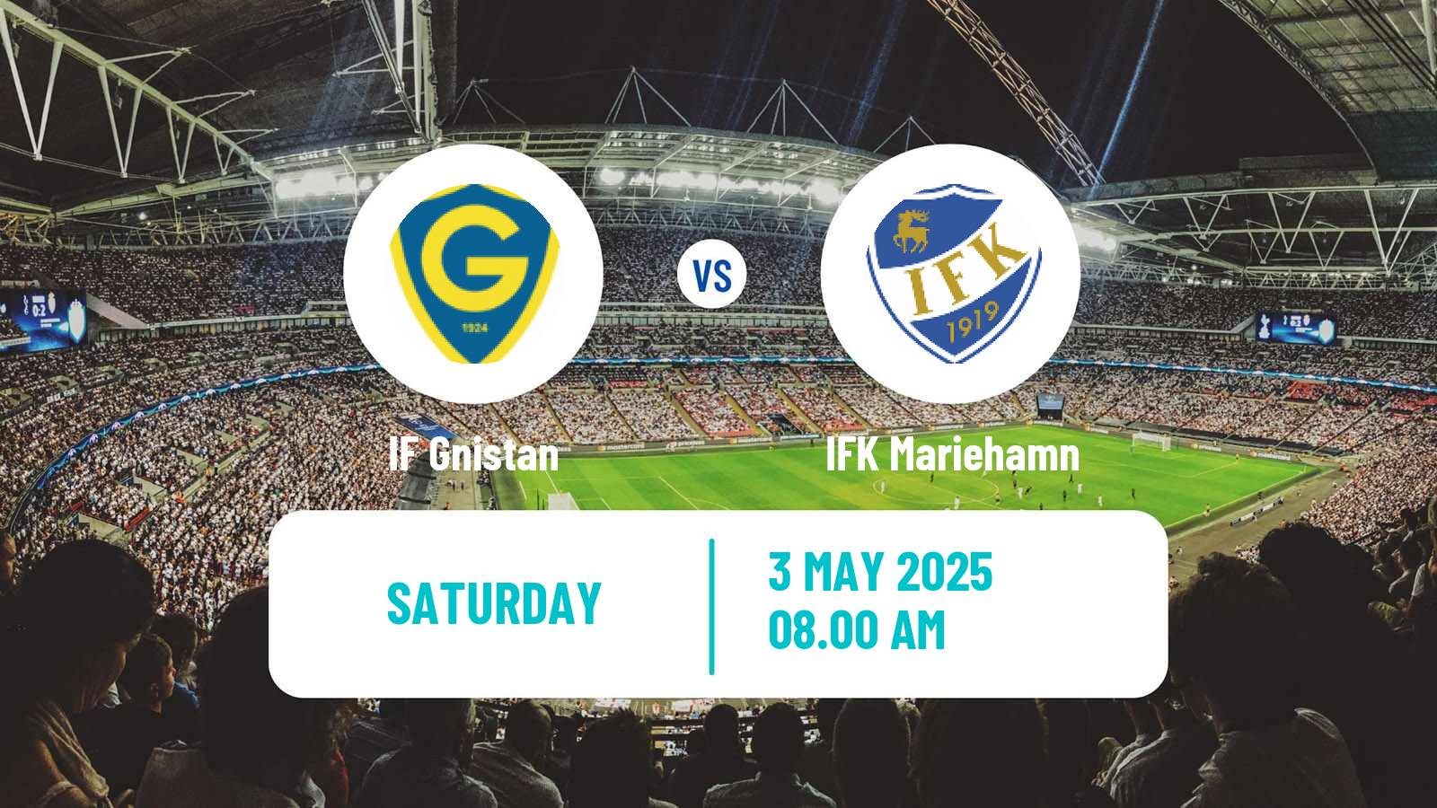 Soccer Finnish Veikkausliiga Gnistan - IFK Mariehamn