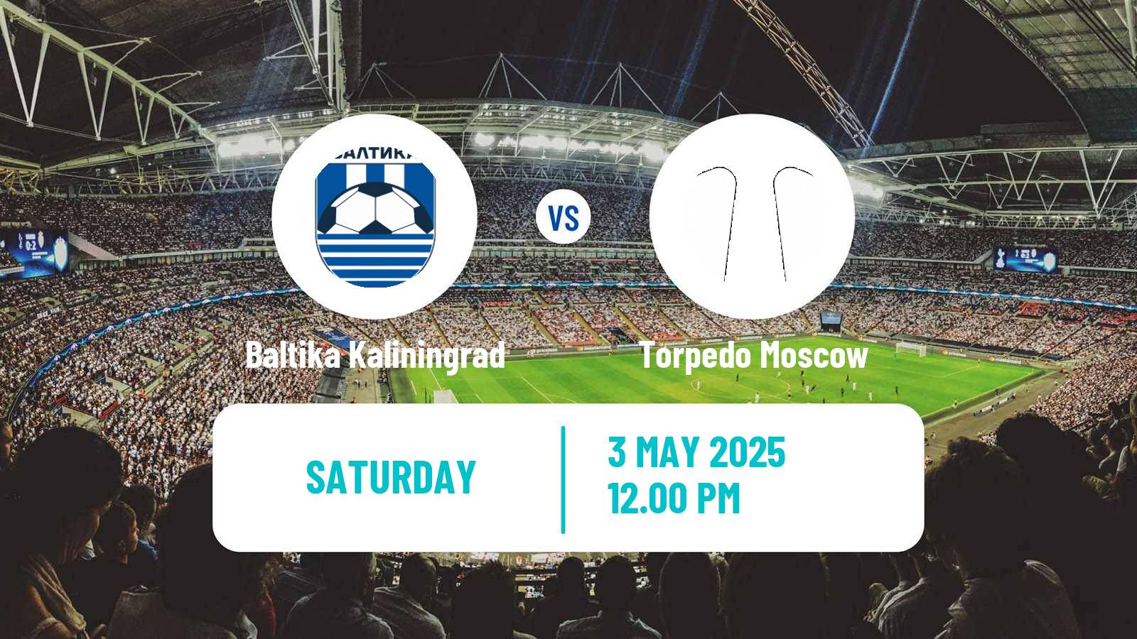 Soccer Russian FNL Baltika Kaliningrad - Torpedo Moscow
