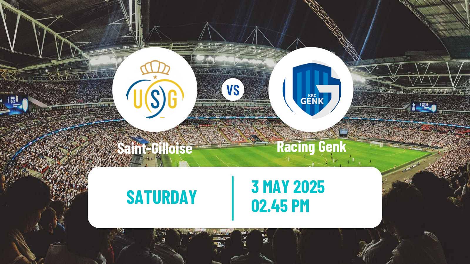 Soccer Belgian Jupiler Pro League Saint-Gilloise - Genk