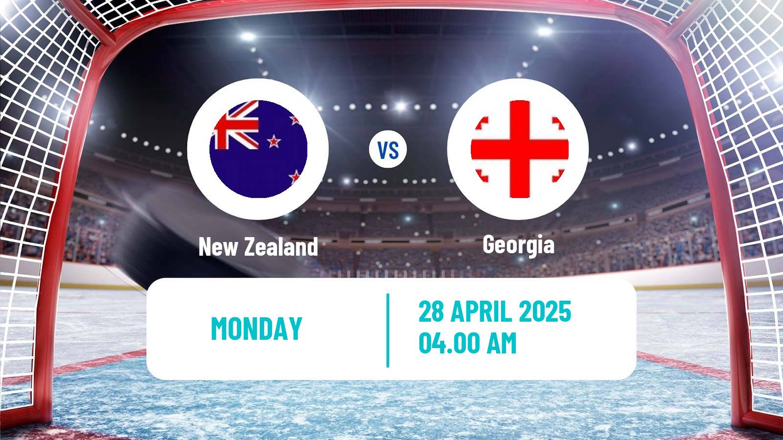 Hockey IIHF World Championship IIB New Zealand - Georgia
