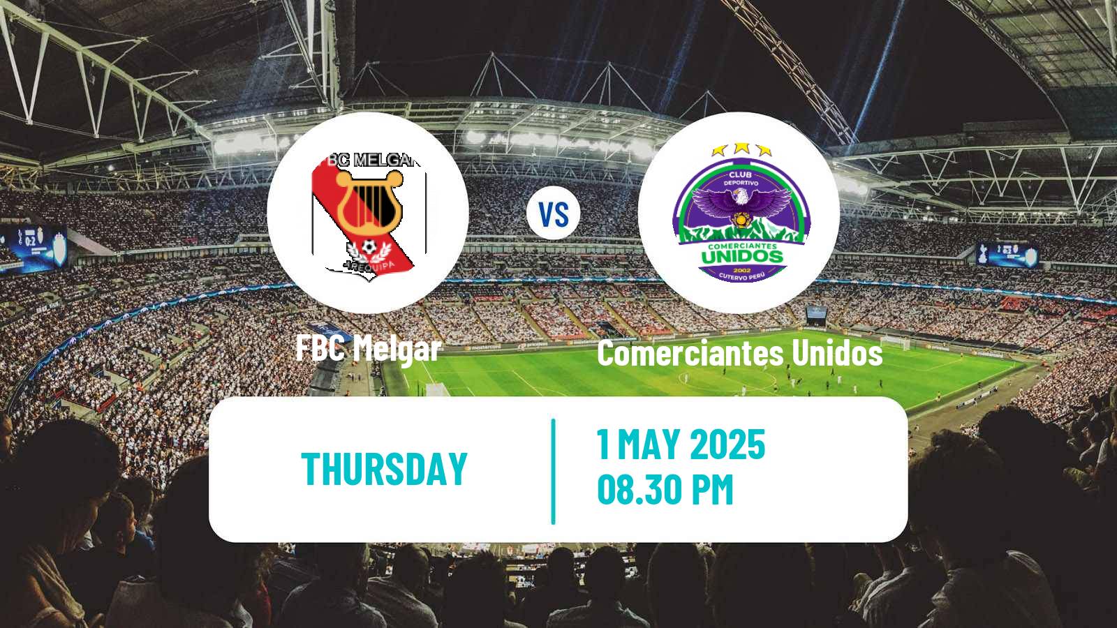 Soccer Peruvian Liga 1 FBC Melgar - Comerciantes Unidos