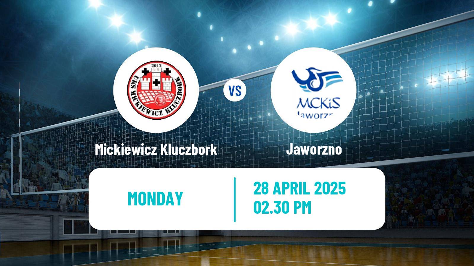 Volleyball Polish I Liga Volleyball Mickiewicz Kluczbork - Jaworzno