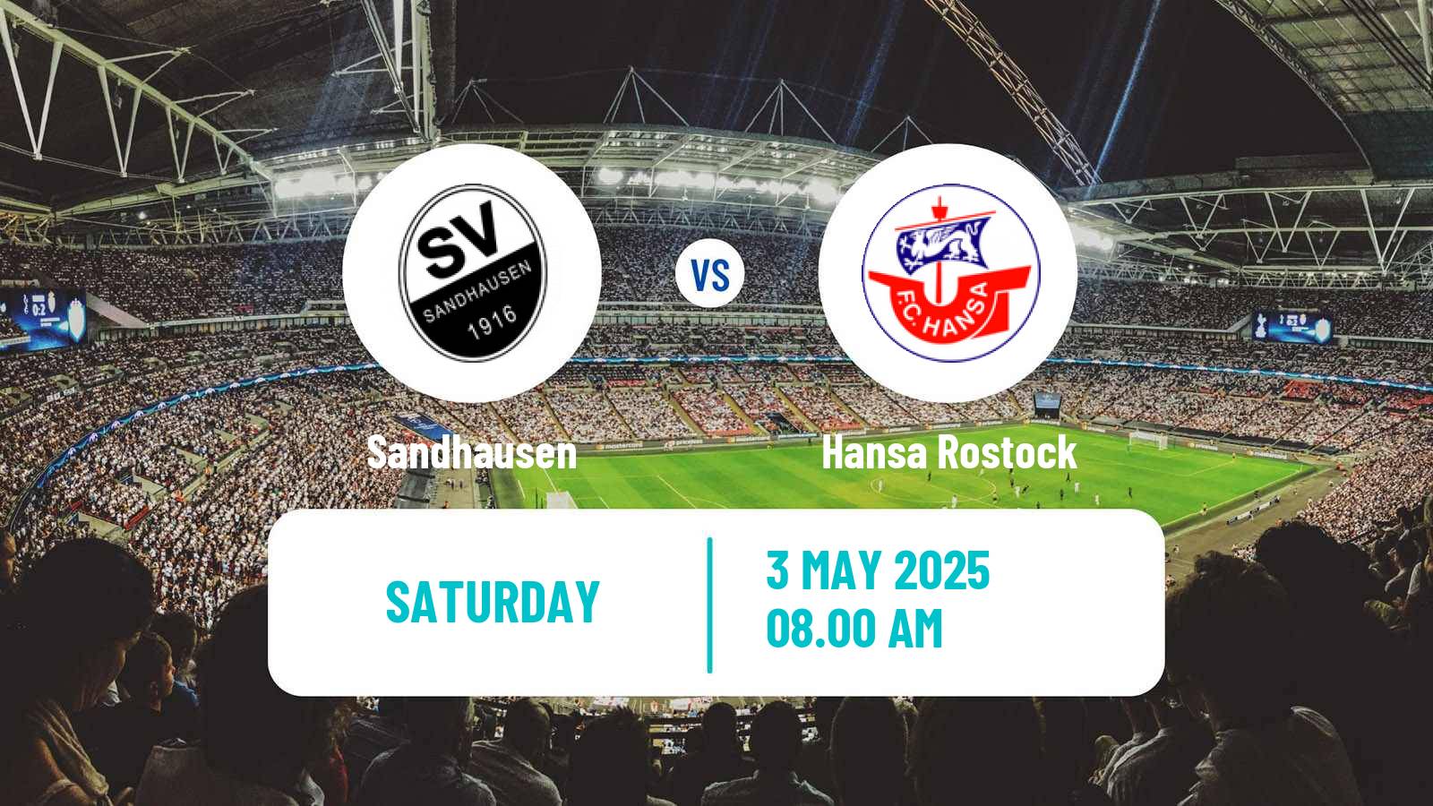 Soccer German 3 Bundesliga Sandhausen - Hansa Rostock