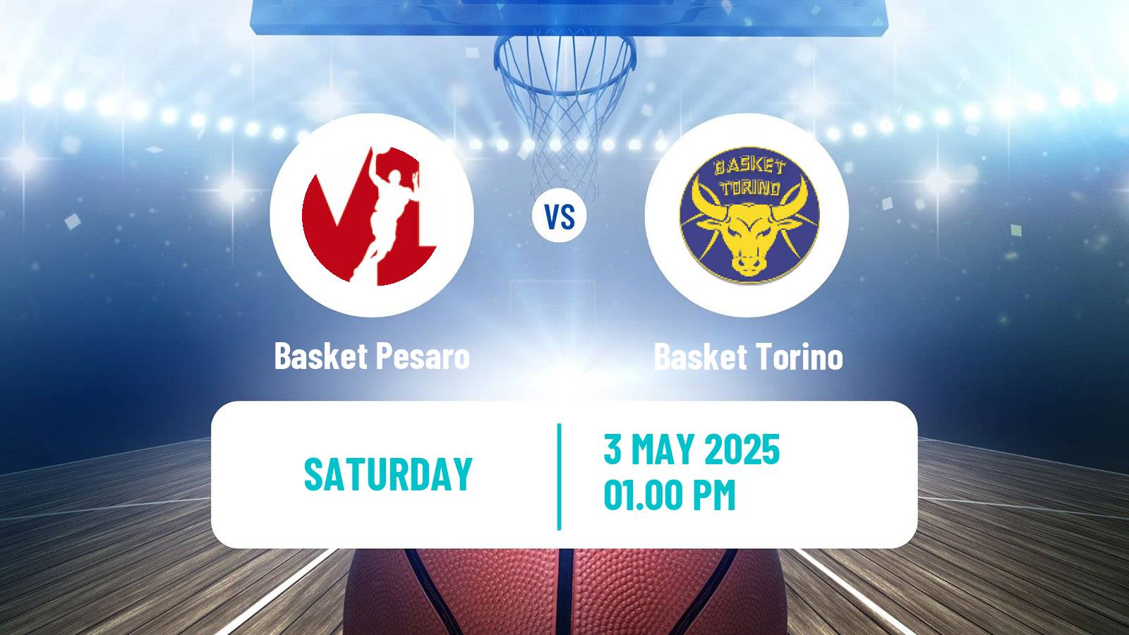 Basketball Italian Serie A2 Basketball Basket Pesaro - Basket Torino