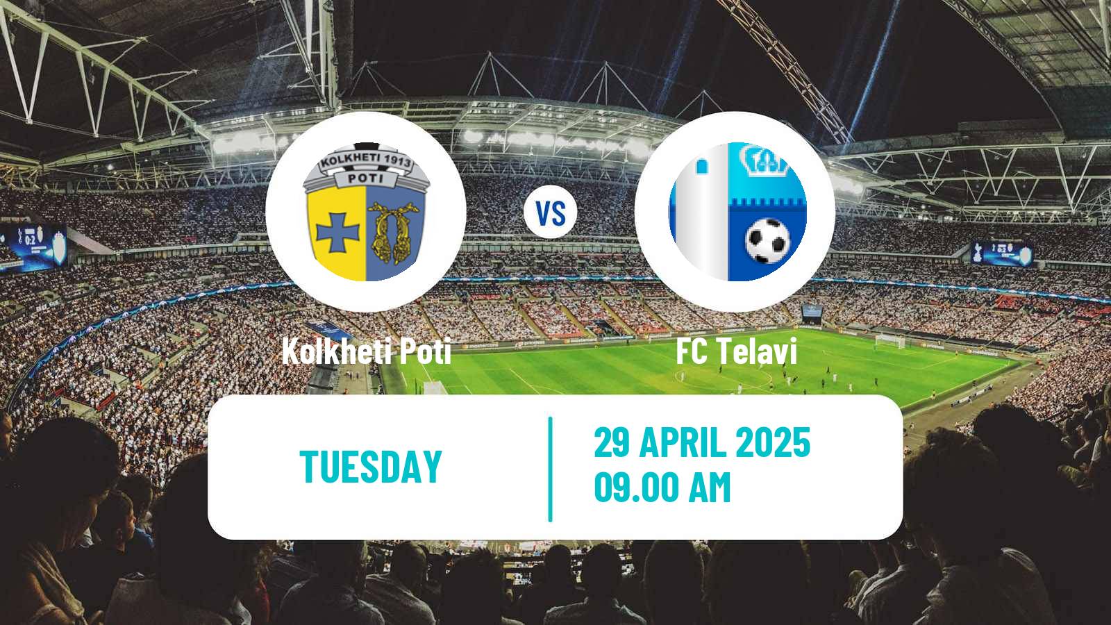 Soccer Georgian Erovnuli Liga Kolkheti Poti - Telavi