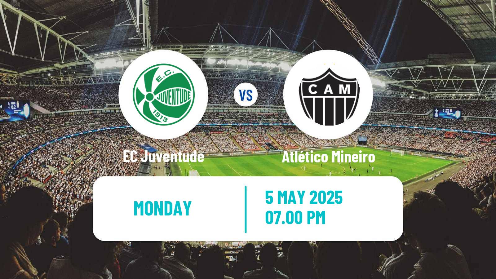 Soccer Brazilian Serie A Juventude - Atlético Mineiro