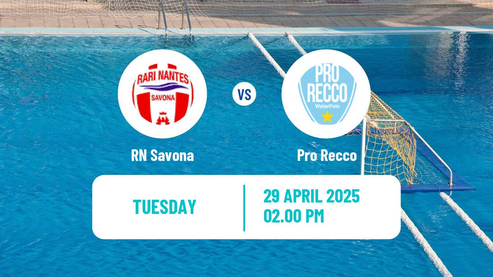 Water polo Italian A1 Water Polo Savona - Pro Recco