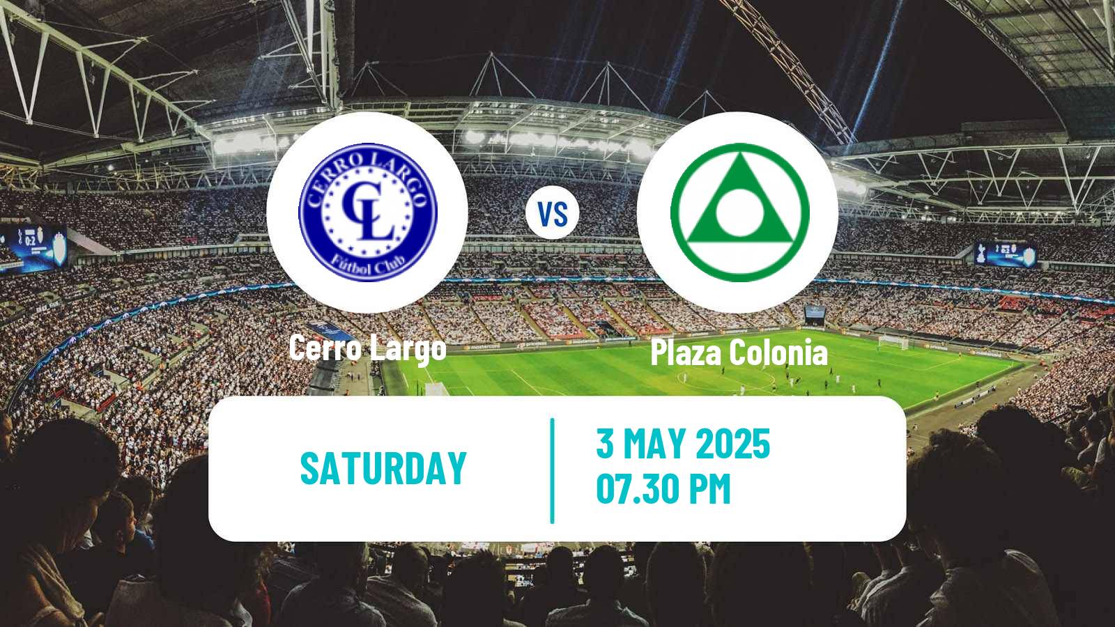 Soccer Uruguayan Primera Division Cerro Largo - Plaza Colonia