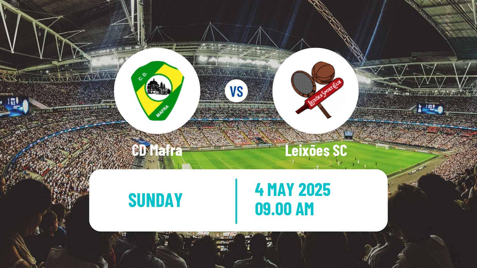 Soccer Portuguese Liga 2 Mafra - Leixões