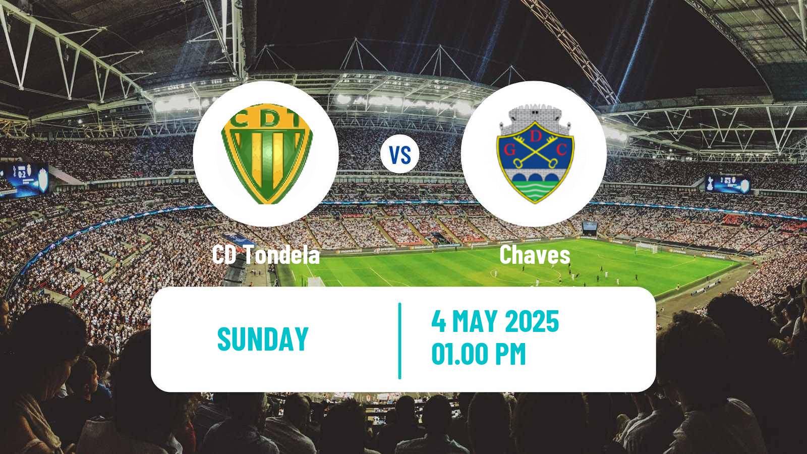 Soccer Portuguese Liga 2 Tondela - Chaves