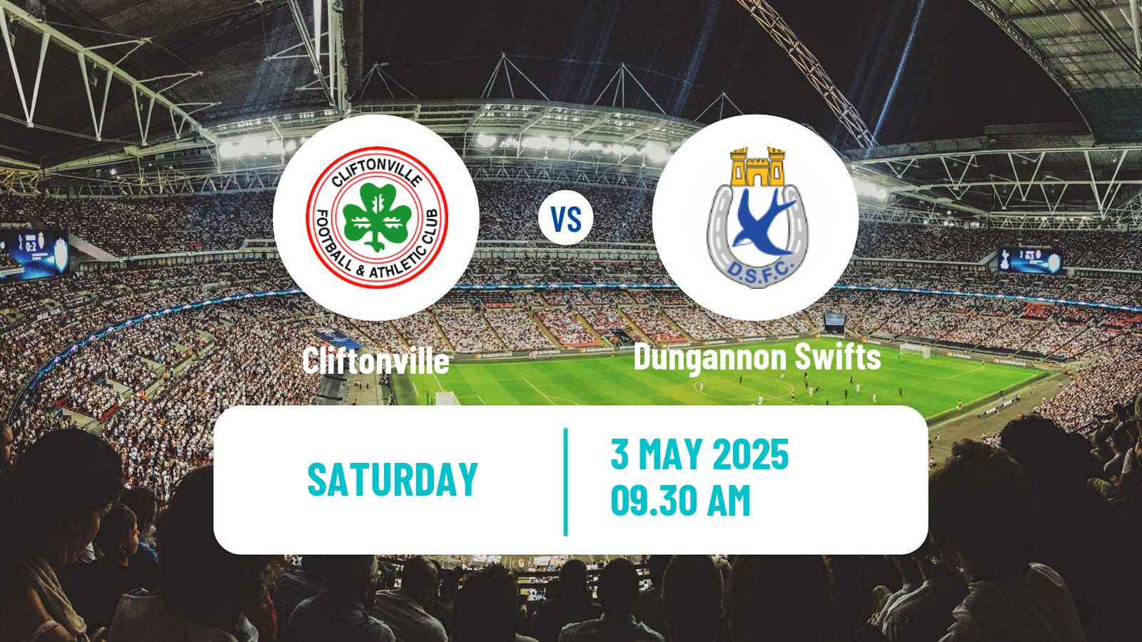 Soccer Northern Irish Cup Cliftonville - Dungannon Swifts
