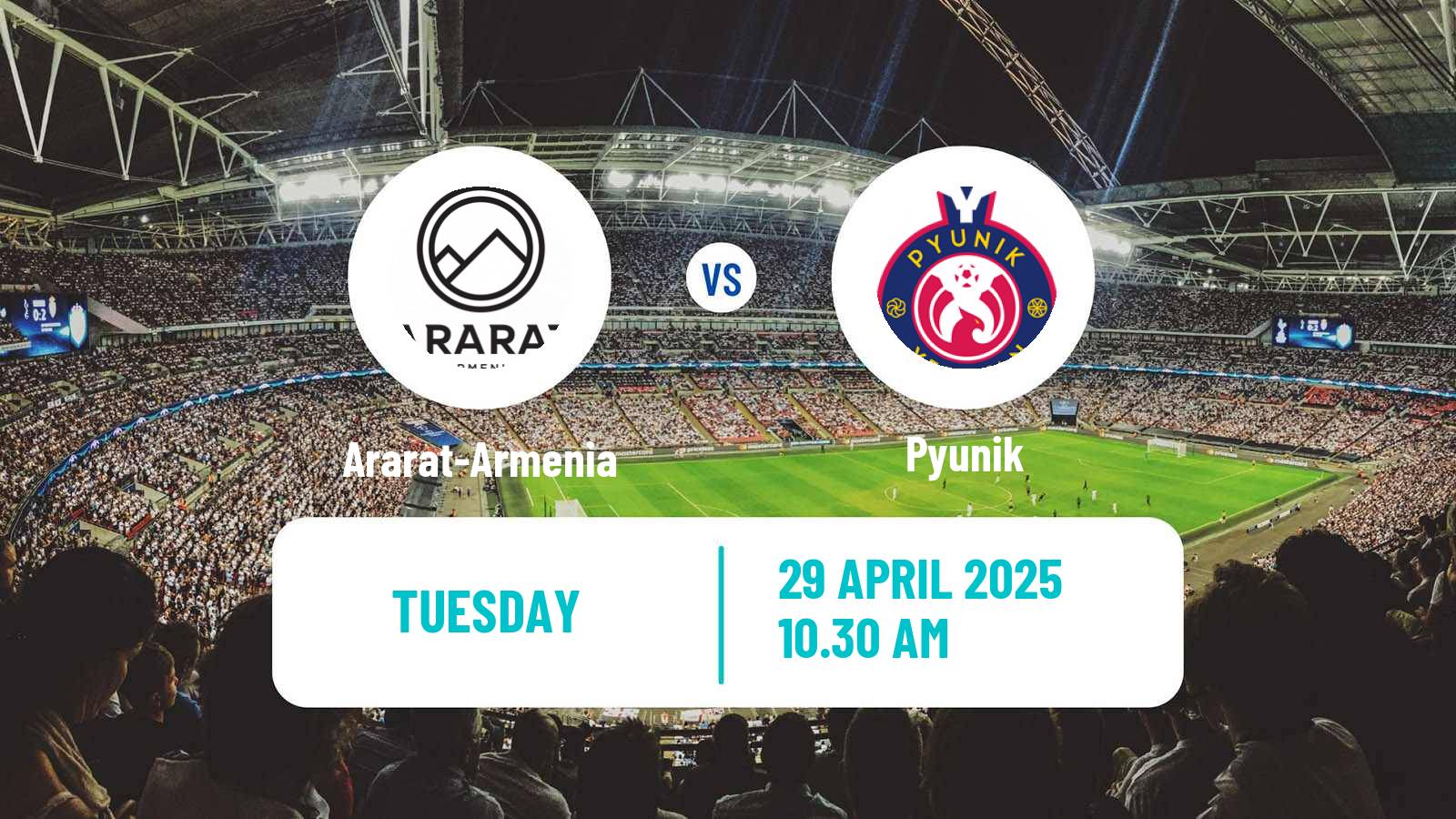 Soccer Armenian Cup Ararat-Armenia - Pyunik