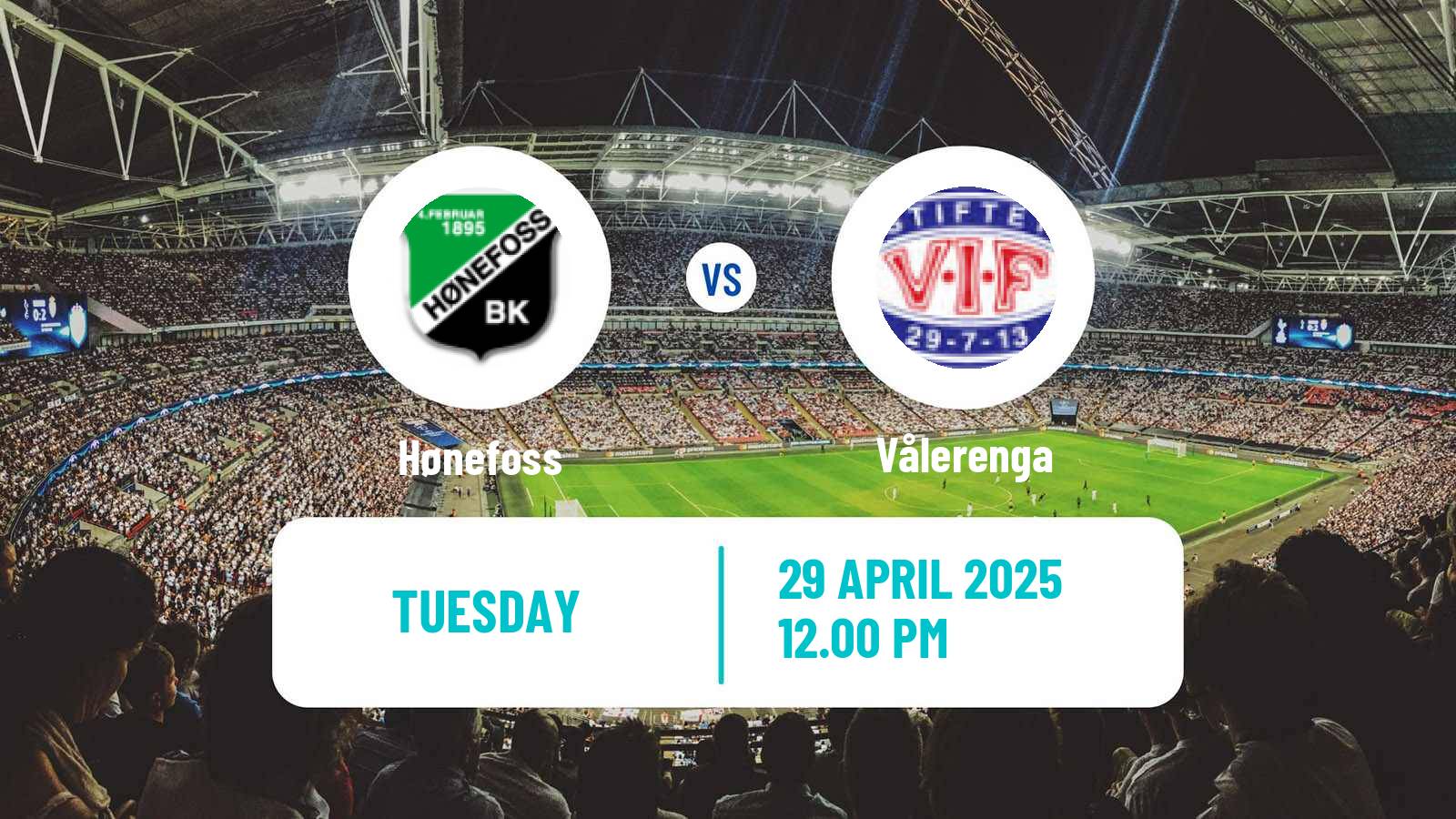 Soccer Norwegian Toppserien Women Hønefoss - Vålerenga