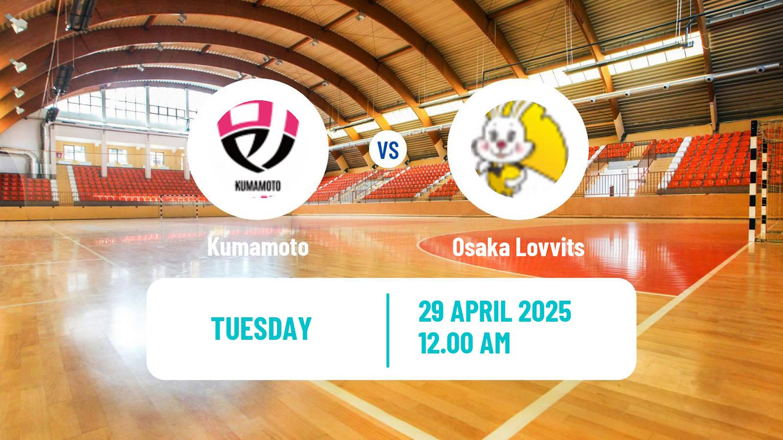 Handball Japan JHL Handball Women Kumamoto - Osaka Lovvits