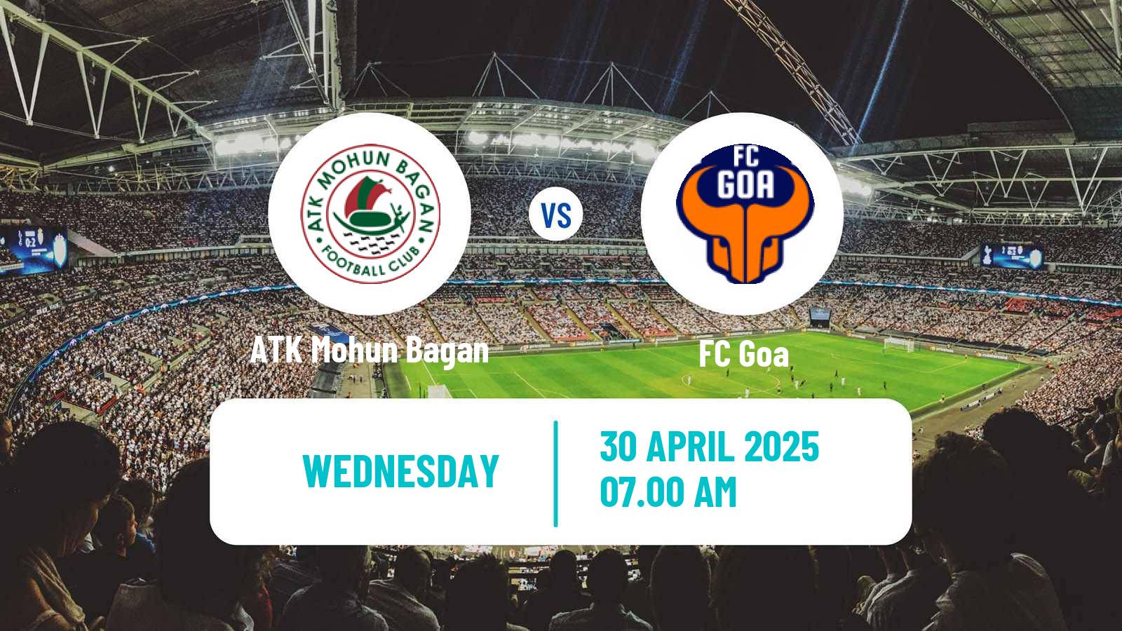 Soccer Indian Hero Super Cup ATK Mohun Bagan - Goa