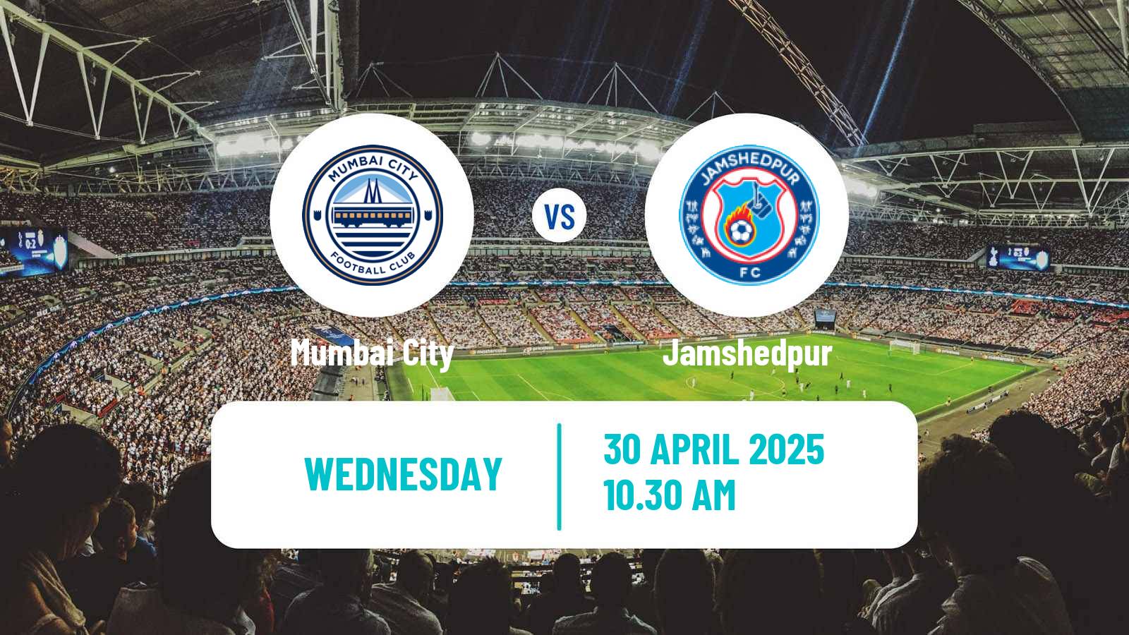 Soccer Indian Hero Super Cup Mumbai City - Jamshedpur