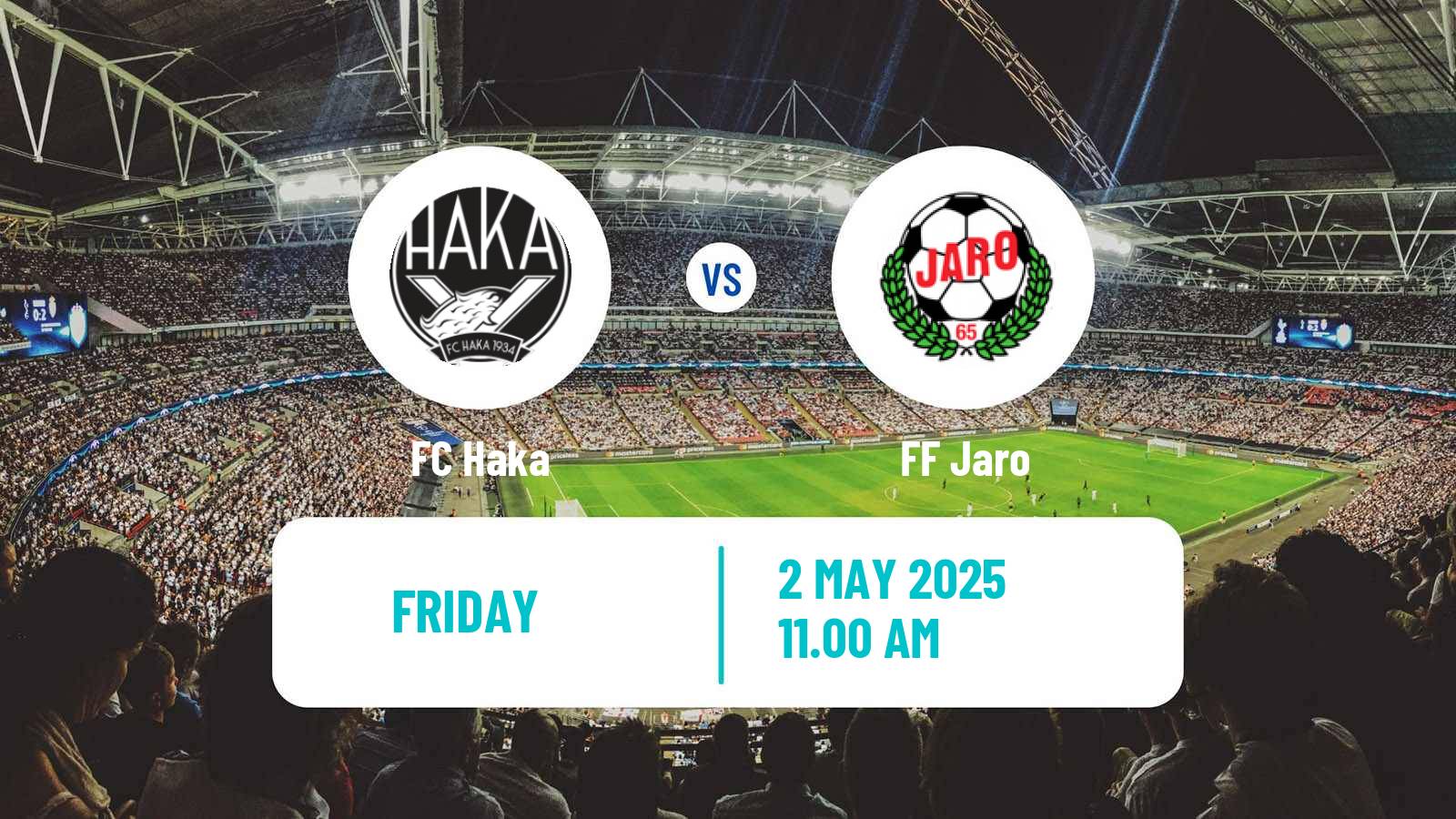 Soccer Finnish Veikkausliiga Haka - FF Jaro