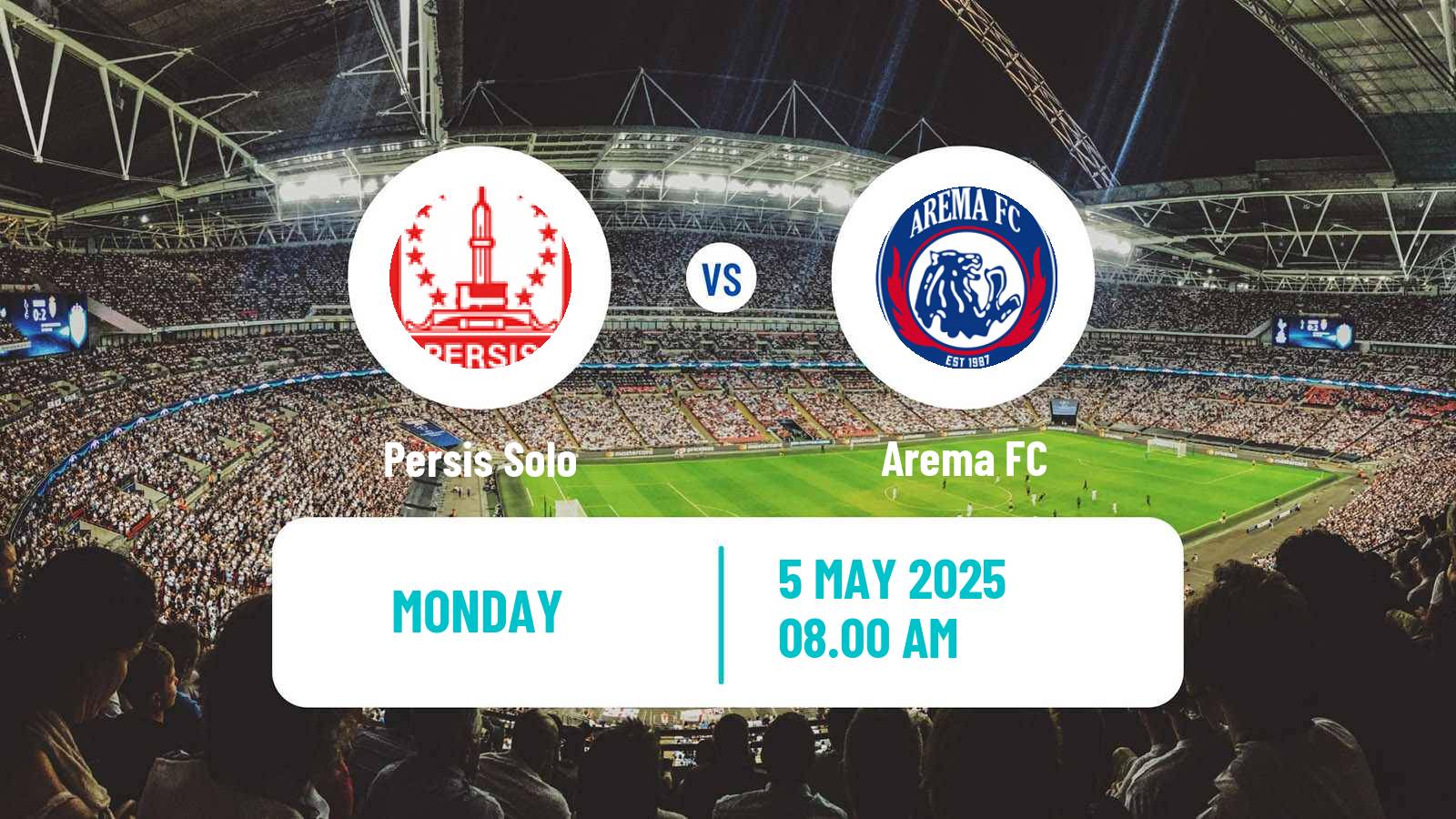Soccer Indonesian Liga 1 Persis Solo - Arema