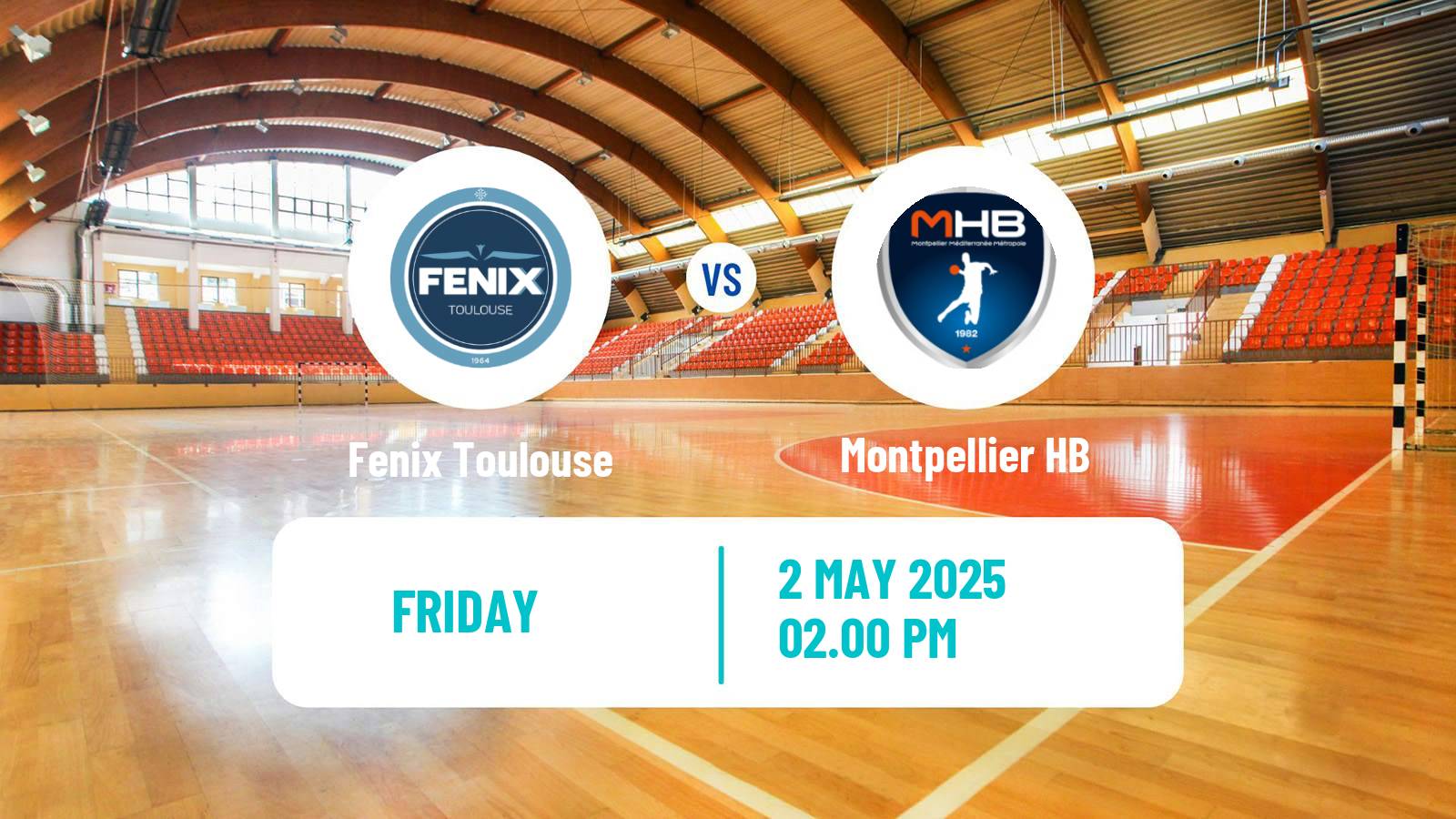 Handball French Starligue Handball Fenix Toulouse - Montpellier HB