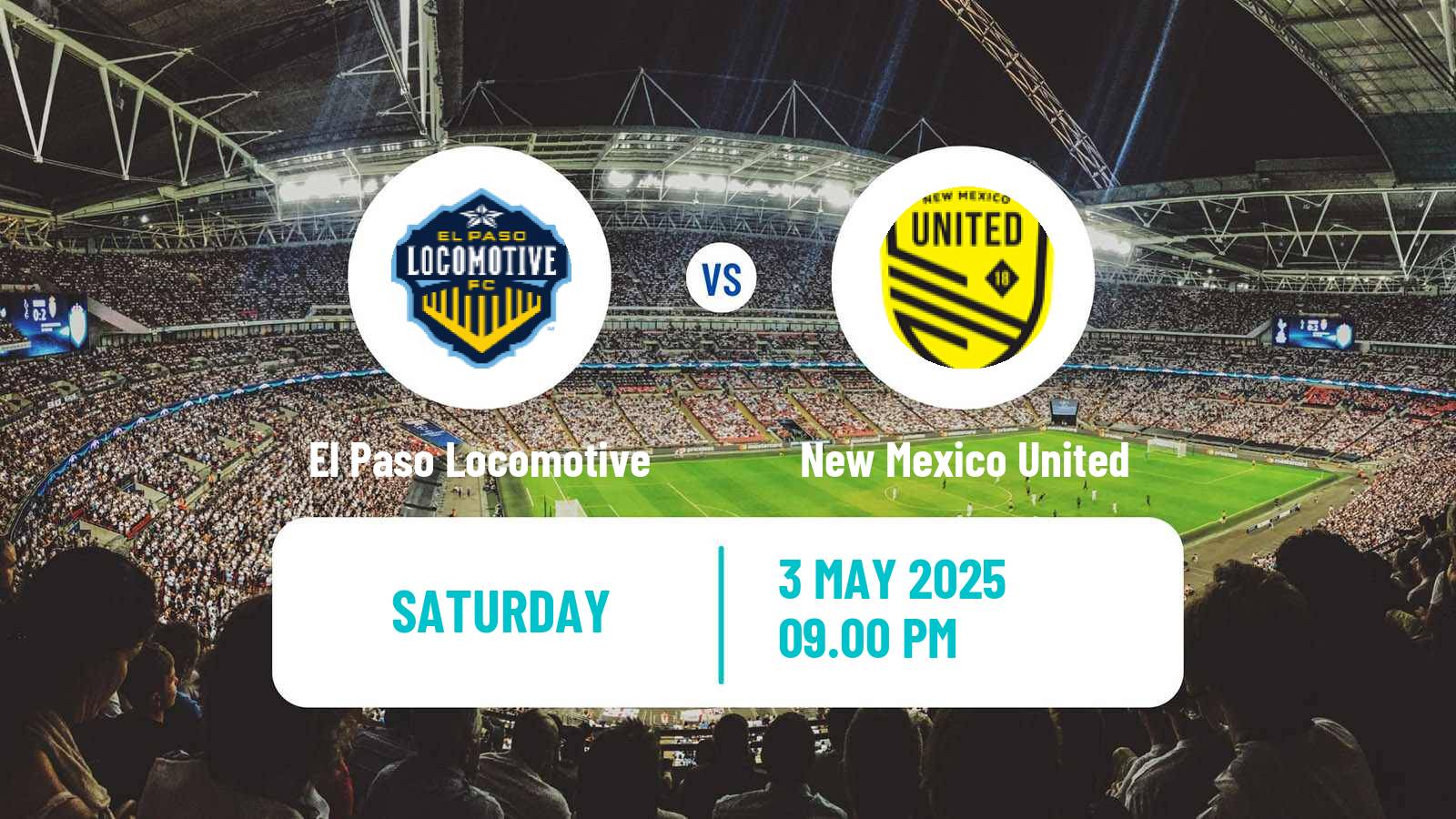 Soccer USL Championship El Paso Locomotive - New Mexico United