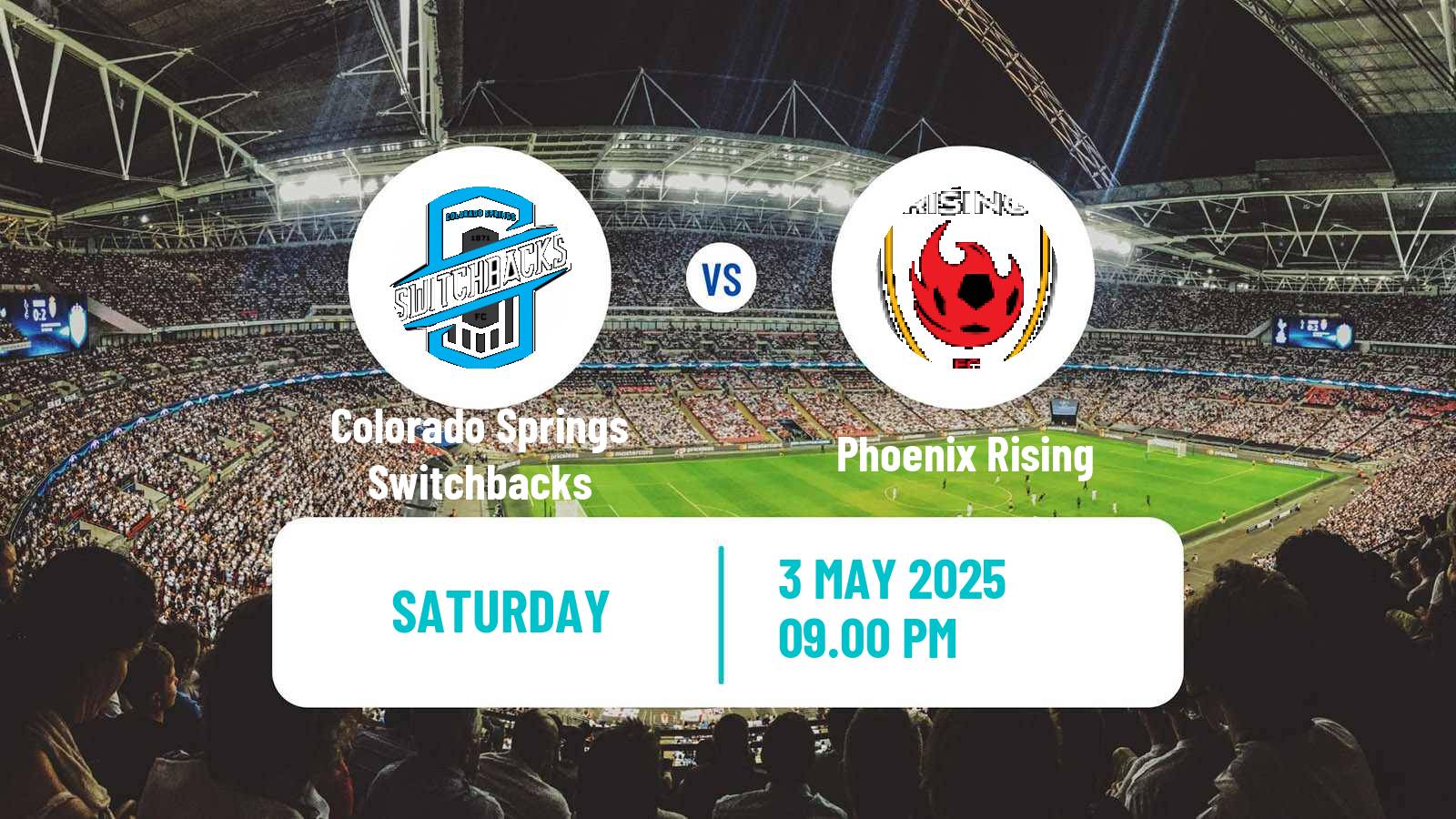 Soccer USL Championship Colorado Springs Switchbacks - Phoenix Rising