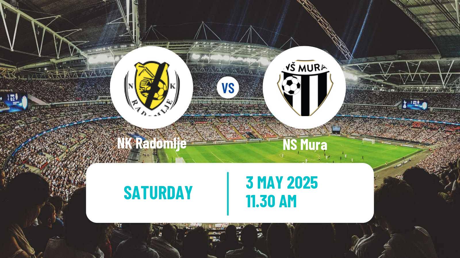 Soccer Slovenian PrvaLiga Radomlje - Mura