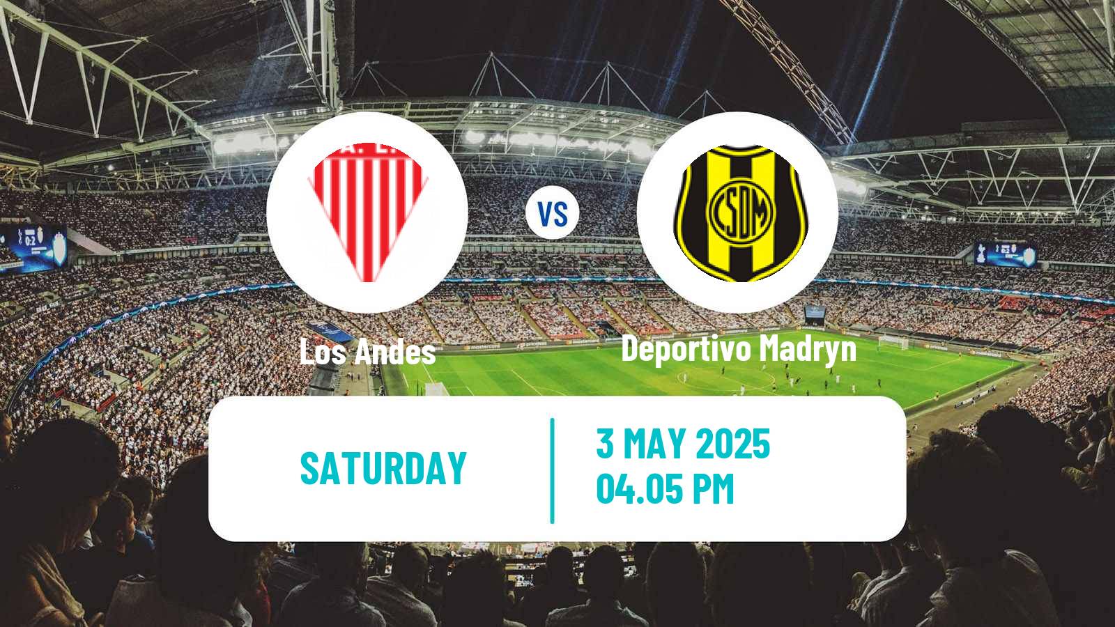 Soccer Argentinian Primera Nacional Los Andes - Deportivo Madryn