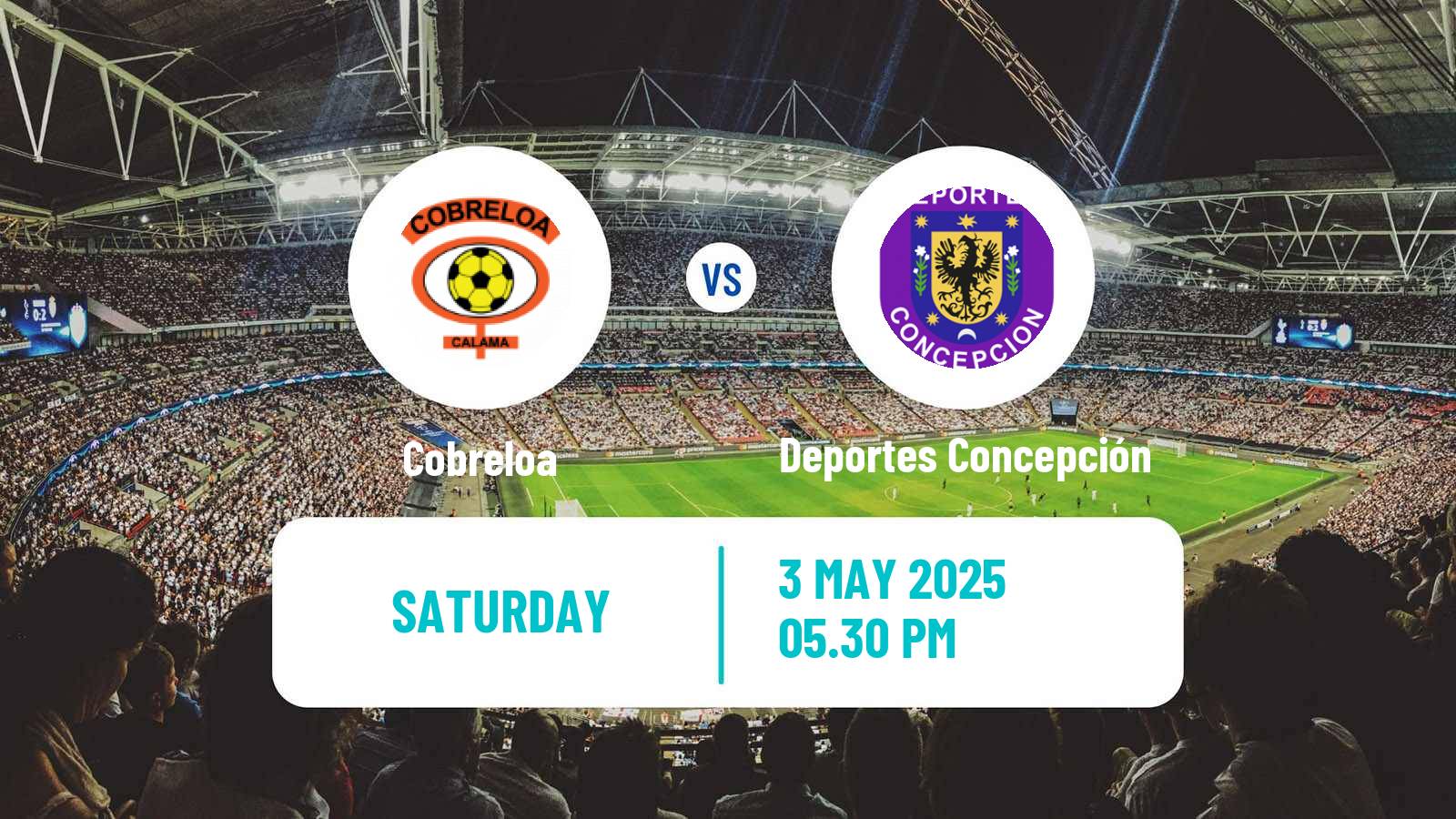 Soccer Chilean Primera B Cobreloa - Deportes Concepción