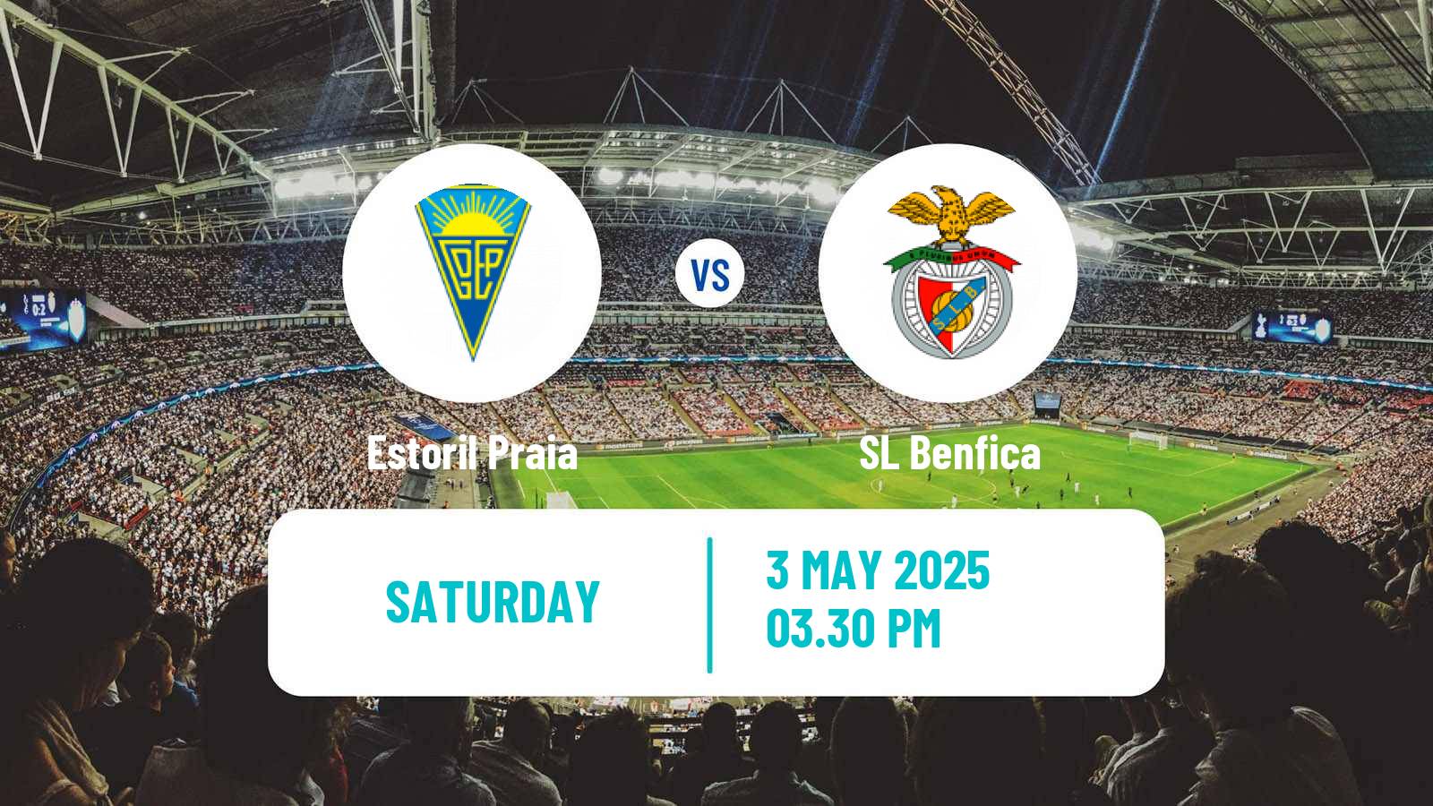 Soccer Liga Portugal Estoril Praia - Benfica