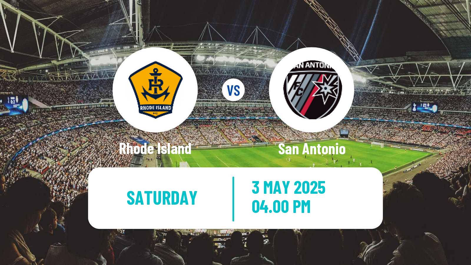 Soccer USL Championship Rhode Island - San Antonio