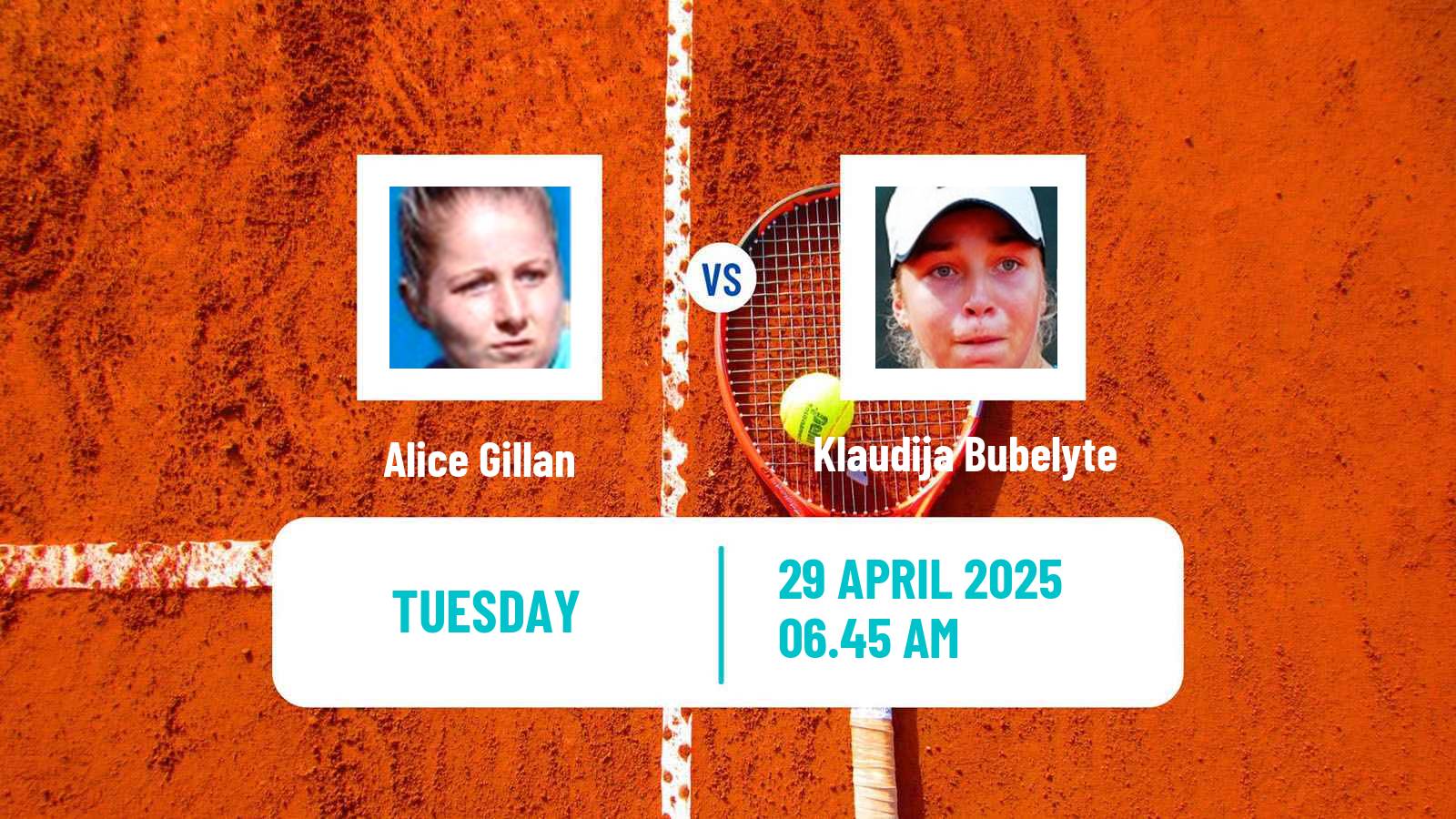 Tennis ITF W35 Nottingham Women Alice Gillan - Klaudija Bubelyte