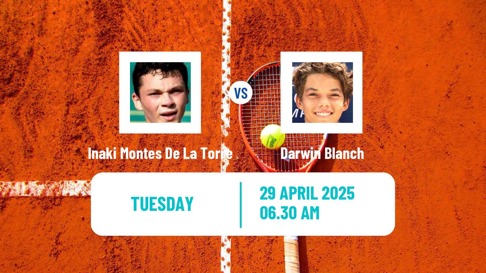 Tennis ITF M25 Sabadell Men Inaki Montes De La Torre - Darwin Blanch
