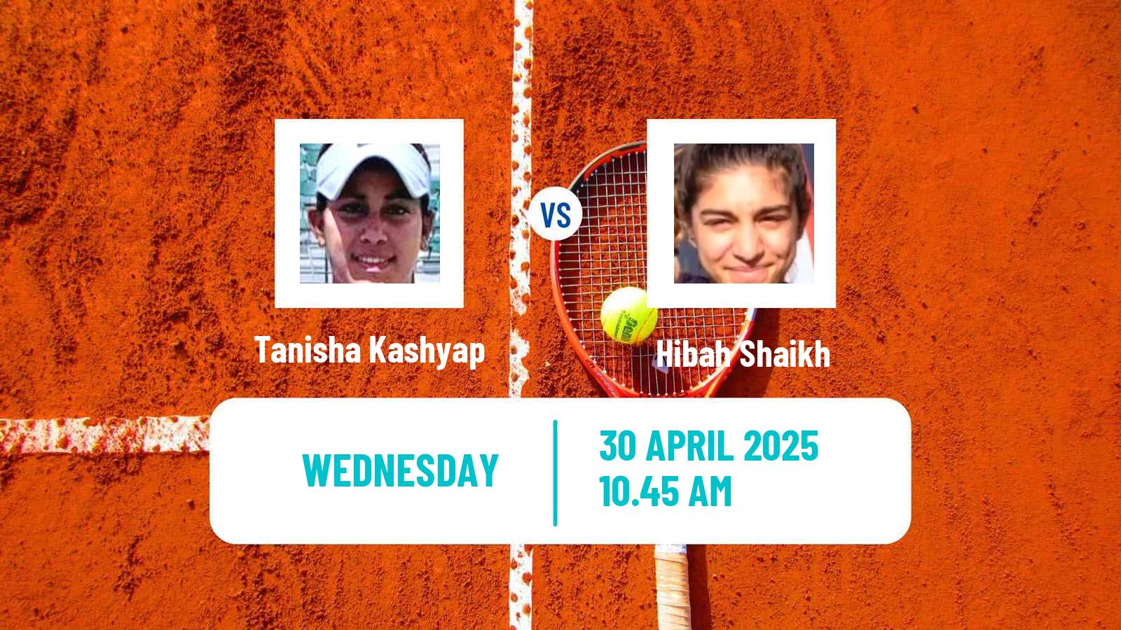 Tennis ITF W15 Monastir 17 Women Tanisha Kashyap - Hibah Shaikh