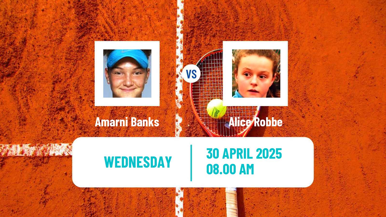 Tennis ITF W35 Nottingham Women Amarni Banks - Alice Robbe
