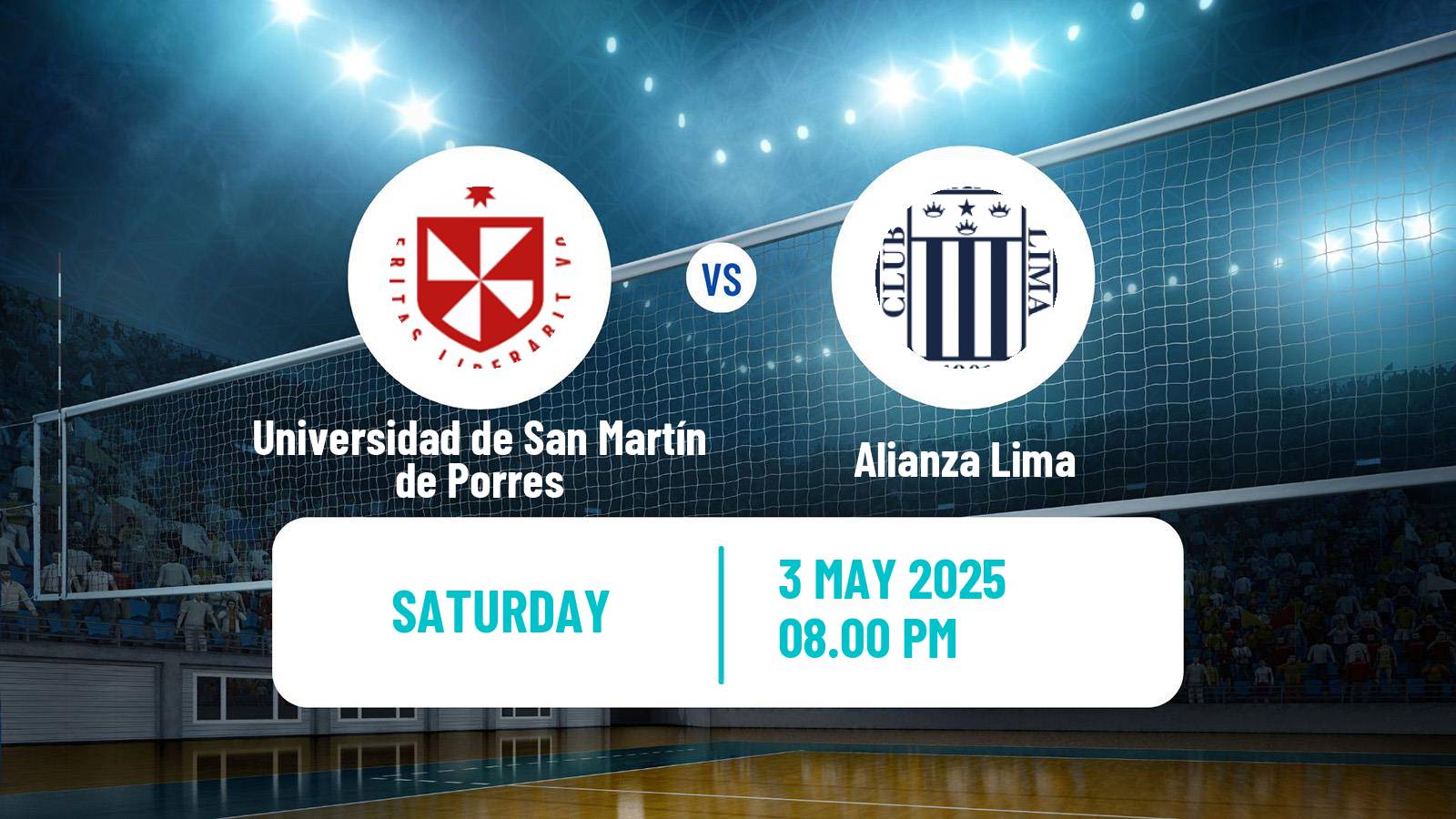 Volleyball Peruvian LNSV Women Universidad de San Martín de Porres - Alianza Lima