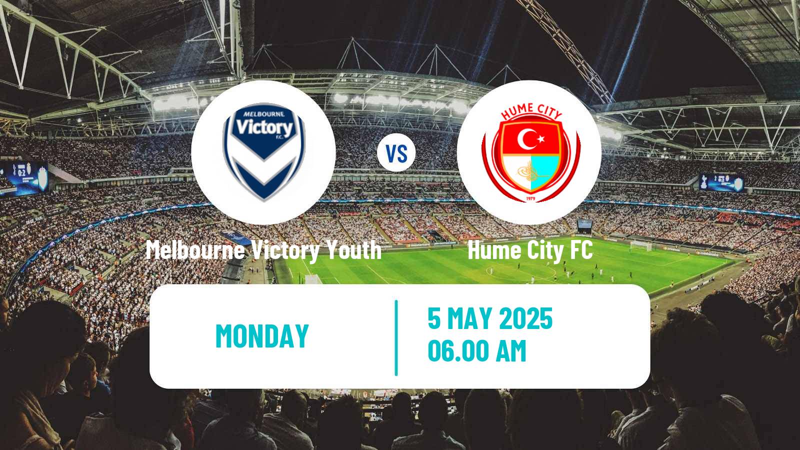 Soccer Australian NPL Victoria Melbourne Victory Youth - Hume City