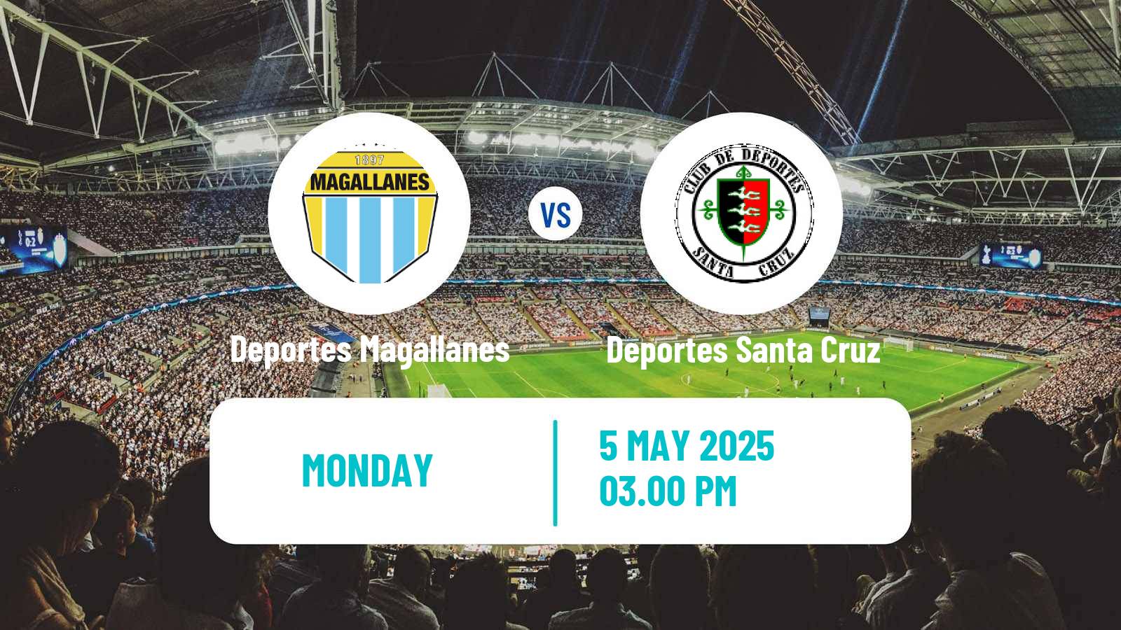 Soccer Chilean Primera B Deportes Magallanes - Deportes Santa Cruz