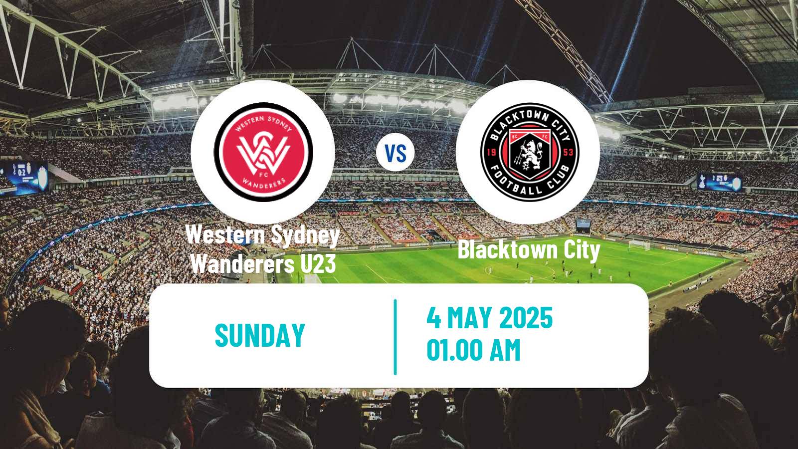 Soccer Australian NPL NSW Western Sydney Wanderers U23 - Blacktown City