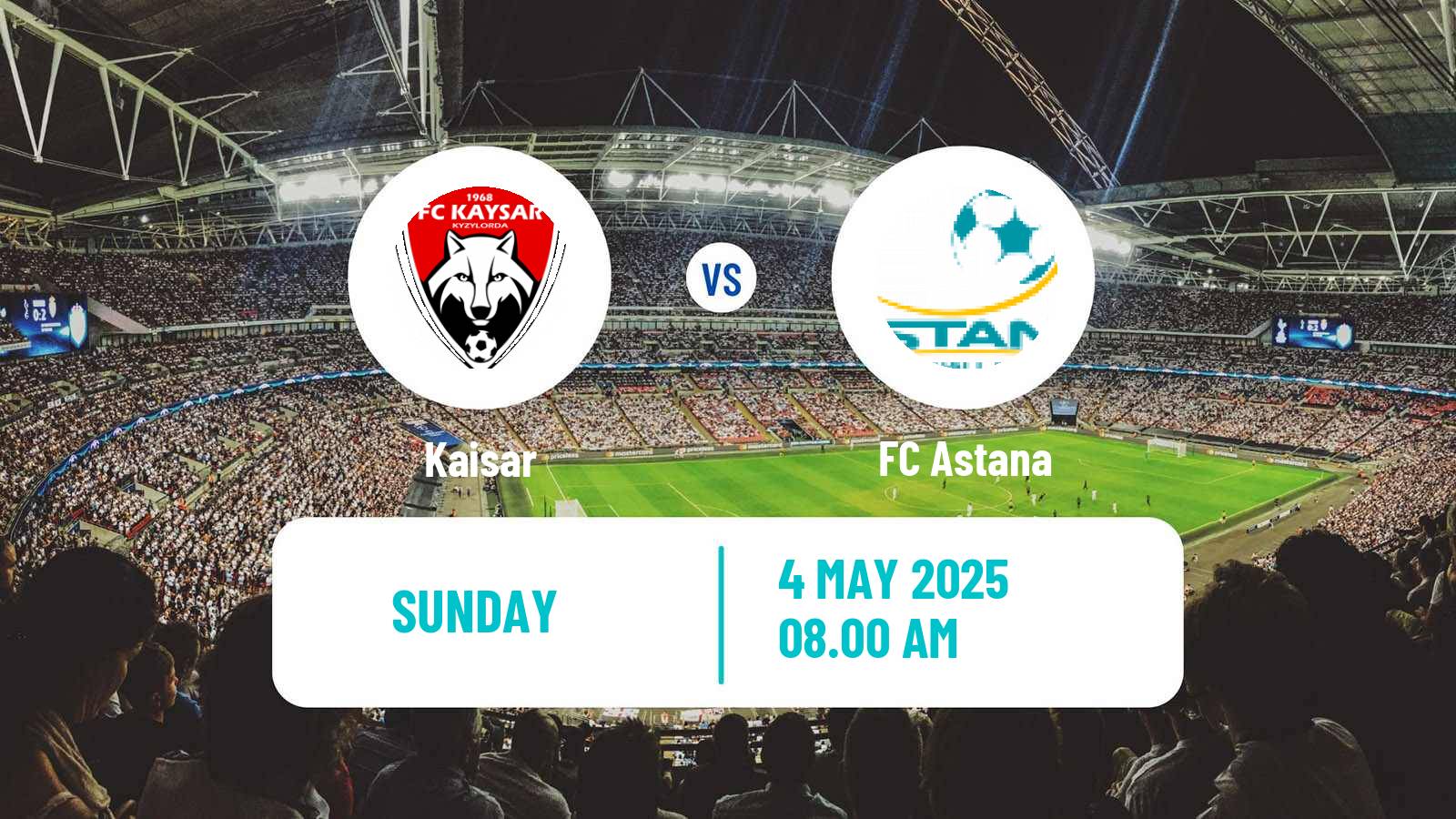 Soccer Kazakh Premier League Kaisar - Astana