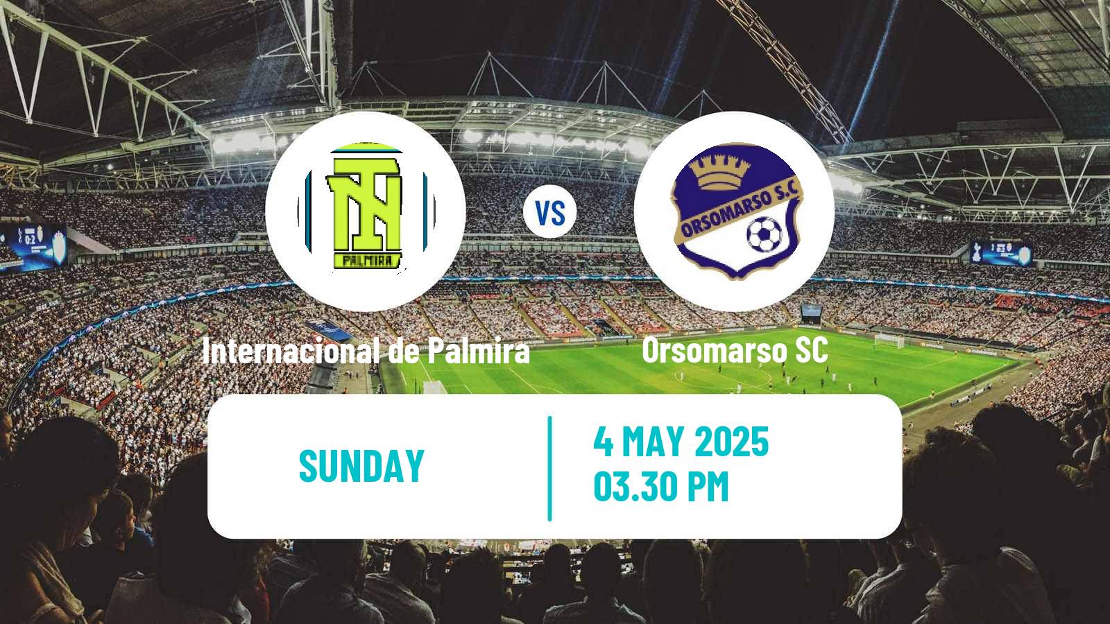 Soccer Colombian Primera B Internacional de Palmira - Orsomarso