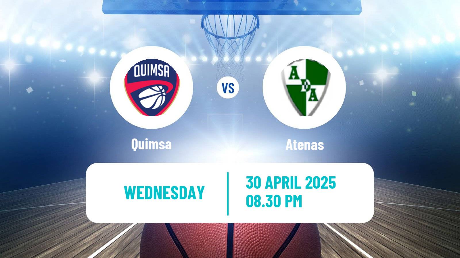 Basketball Argentinian LNB Quimsa - Atenas