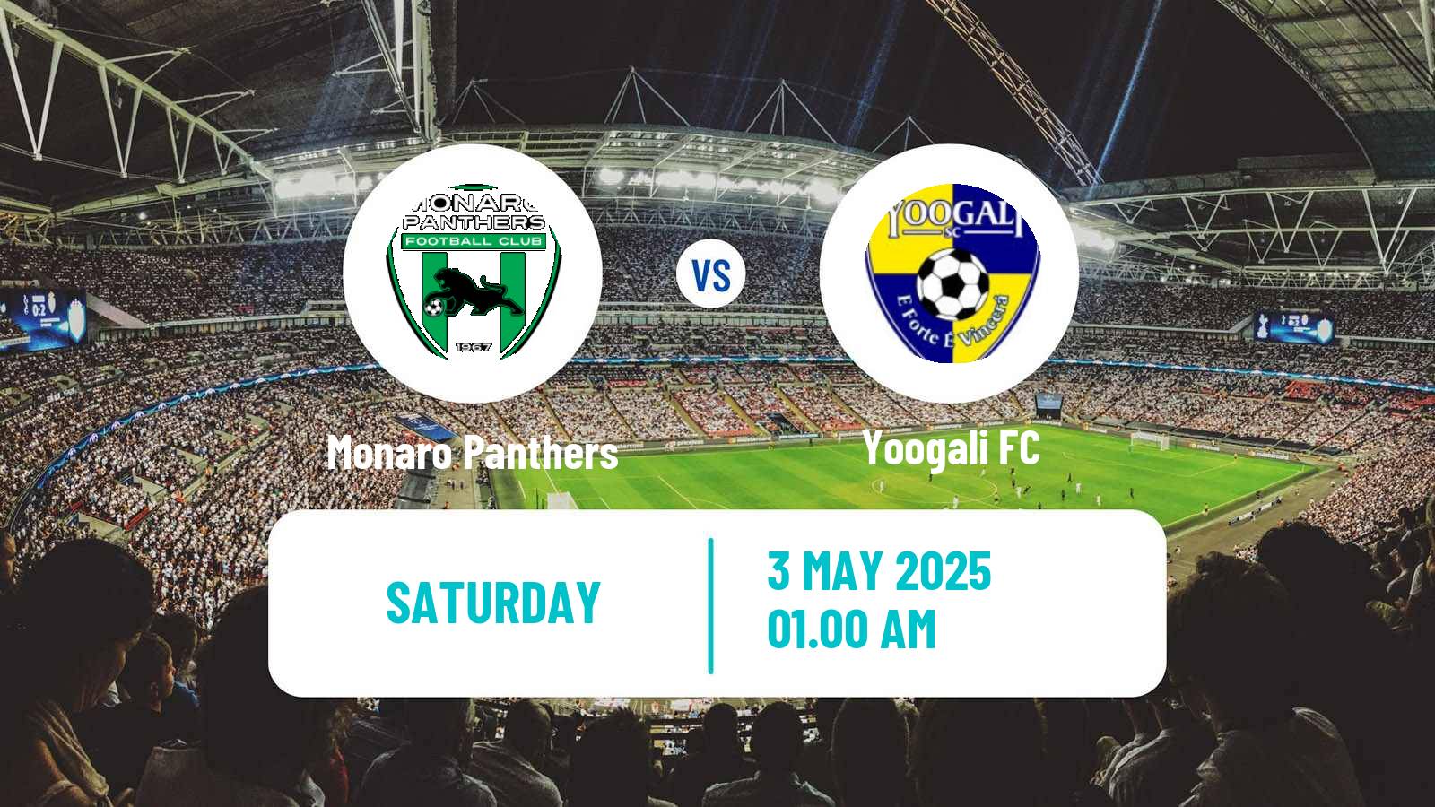 Soccer Australian NPL ACT Monaro Panthers - Yoogali